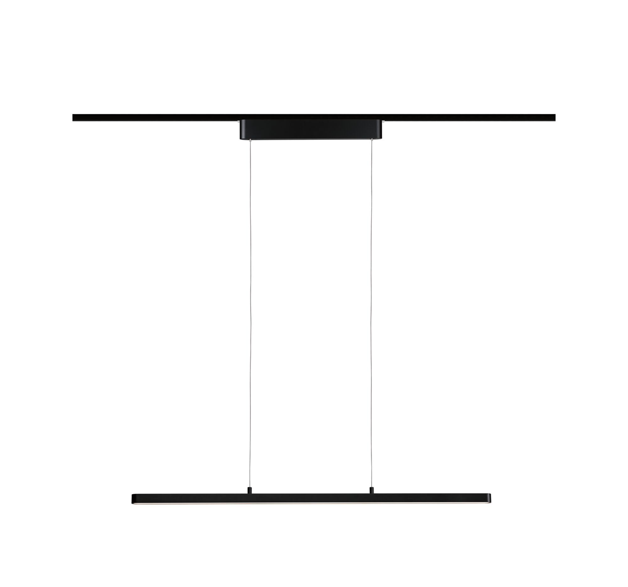 Paulmann 96816 Lento URail LED Pendant 1800lm 41W 2700K dimmable 230V Black matt Rail System