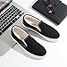 JUDIS Women's Slip on Canvas Shoes Classic Casual Sneakers Fashion Loafers Shoes Black