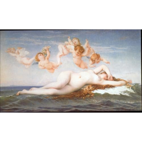 Toile Naissance de Vénus de Cabanel en impression premium