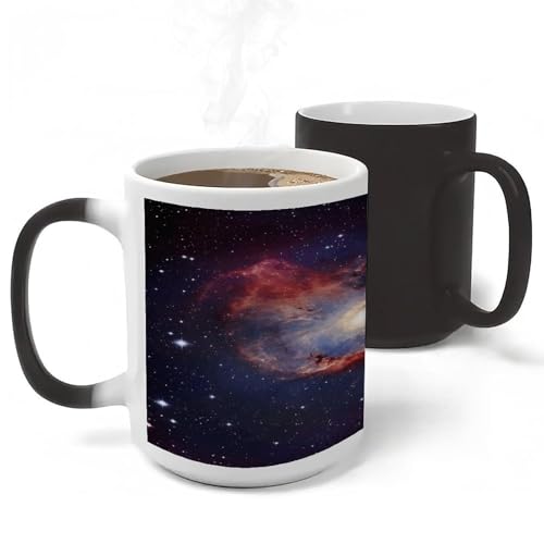 FekiLoot Universe Milky Way Galaxy Mug Personalized Color Changing Coffee