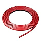 セイワ(SEIWA) 車外用品 マルチモール 幅8mm 長さ4m 光沢レッド K426