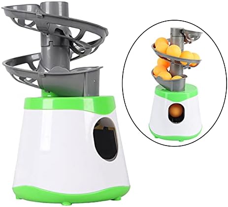 1 Piece Table Tennis Robot PingPong Ball Machine Battery Operated Automatic Table Tennis Machine for Training Exercise