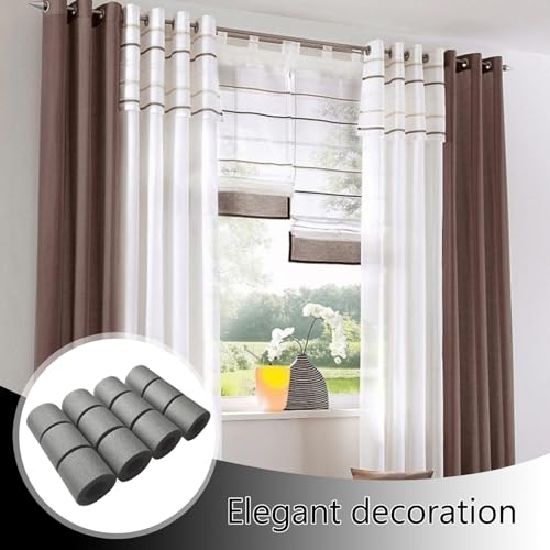 12 Pcs Curtain Spacers for Eyelet Curtains - Lightweight, Durable, and Recyclable