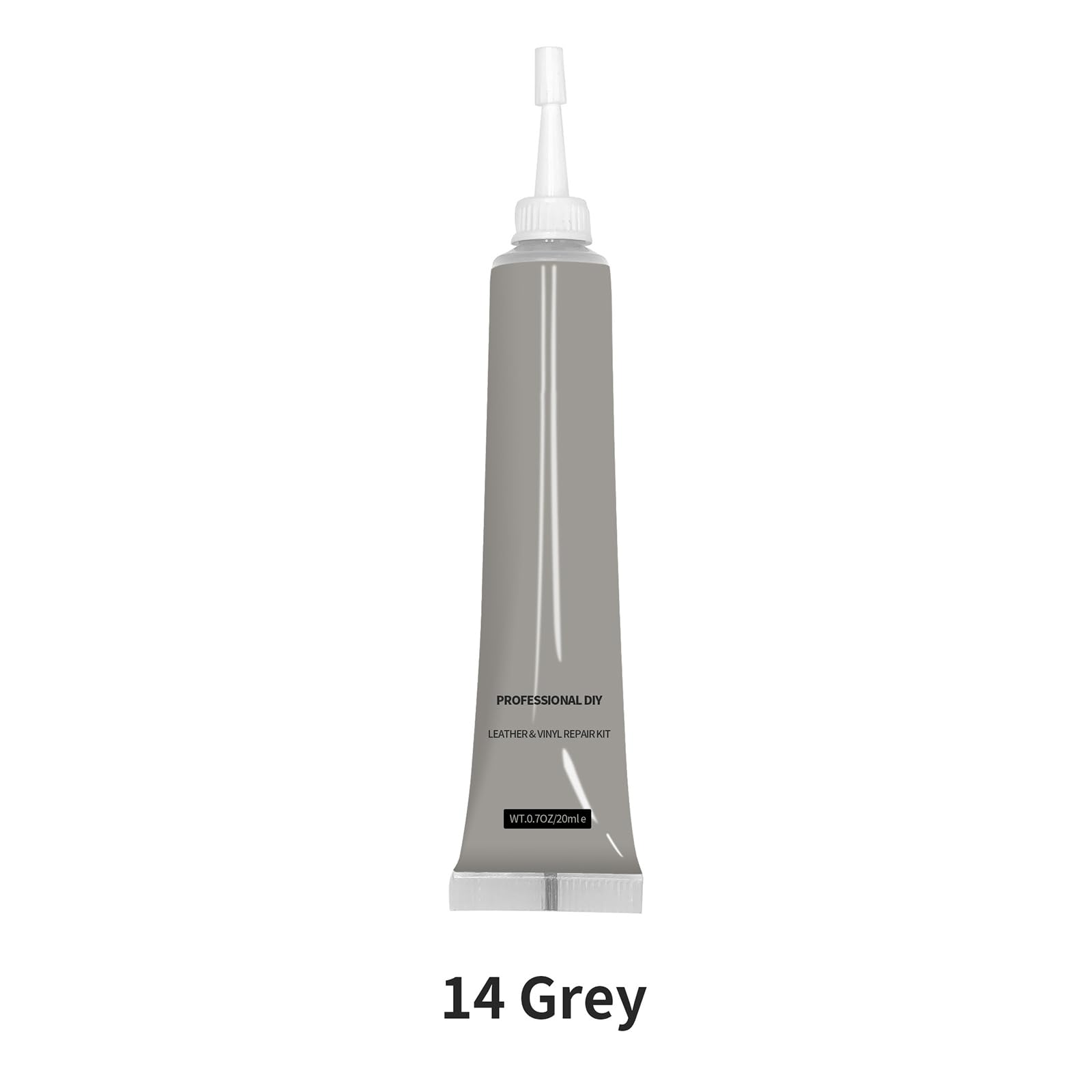 Kit de reparación de cuero, gel de reparación profesional para piel auténtica y sintética, 10 colores, pegamento líquido, para sofá, au, piel sintética, color crema (D, talla única) — view 7
