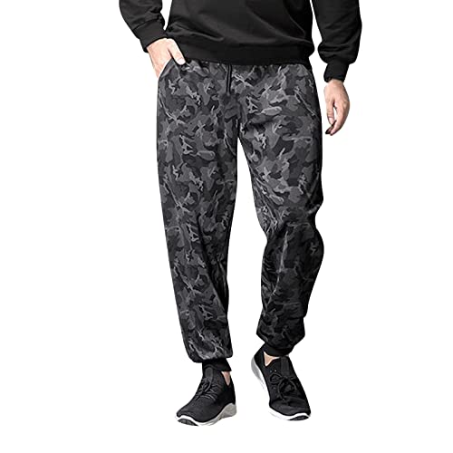 Pantalon de randonnée hiver homme en coton style treillis militaire