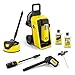 Kärcher Hochdruckreiniger K 5 Comfort Premium Home, Druck: 145 bar, Fördermenge: 500 l/h, Fläche: 40 m²/h, 18,2 kg, extra Flexibler Hochdruckschlauch, Schlauchtrommel, 4-in-1 Multi Jet, Home Kit