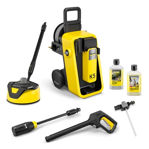 Kärcher Nettoyeur Haute Pression K 5 Comfort Premium Home, Pression : 145 Bar, débit : 500 l/h, Surface : 40 m²/h, Tuyau Haute Pression Extra Flexible,...