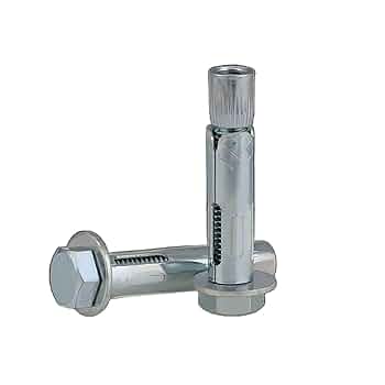 Amazon.co.jp: ヘックスヘッド内蔵拡張ネジ M6.5-M16炭素鋼亜鉛