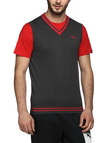 Image of Puma Men's Round Neck Cotton Sweater