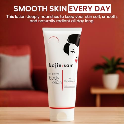Kojie San Body Lotion – Nourishing & Skin Refining Body Lotion with Rosehip, Shea Butter & Vitamin E for a Smooth, Even-Looking Skin Tone – 100G