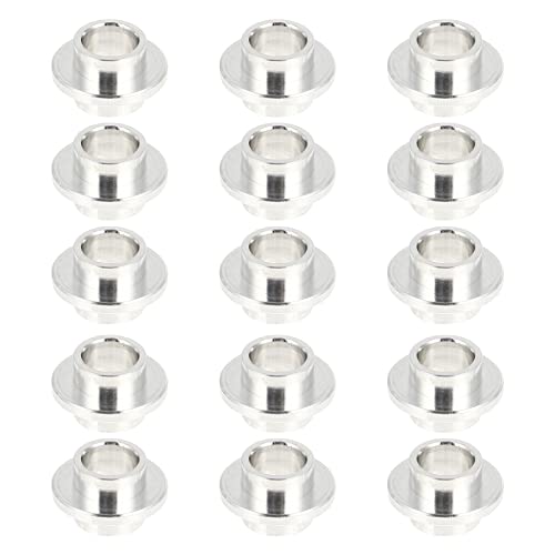 BESTonZON 1set Metal Skateboard Bearings High Speed Multi Function Plain Bearings for Roller Skating Accessories Durable Wear Resistant Easy Installation for Optimal Performance 15pcs