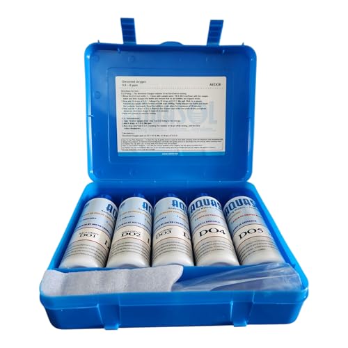 Image of Aquasol DISSOLVED OXYGEN TEST KIT AEDO8 Water Test Kit 0.5 to 8.0 PPM, 250 Tests