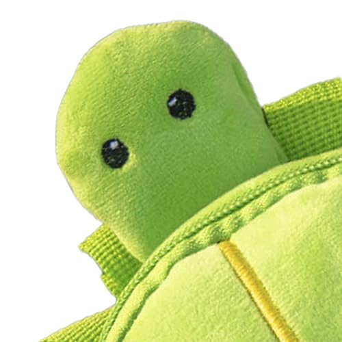 Baoblaze Rucksack für Hunderücken Klein, Hunderucksack-Geschirr mit Leine, Niedliche Hunde Selbsttragender Rucksack, Hundesnack Rucksack Atmungsaktiv, Hunde-Satteltasche für Welpe Katze, GRÜN