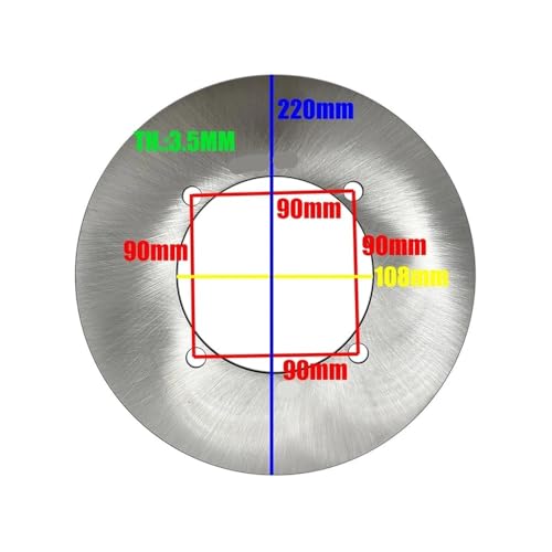 Disque de frein avant haute endurance pour ATV 700 HS500 HS700 - 3