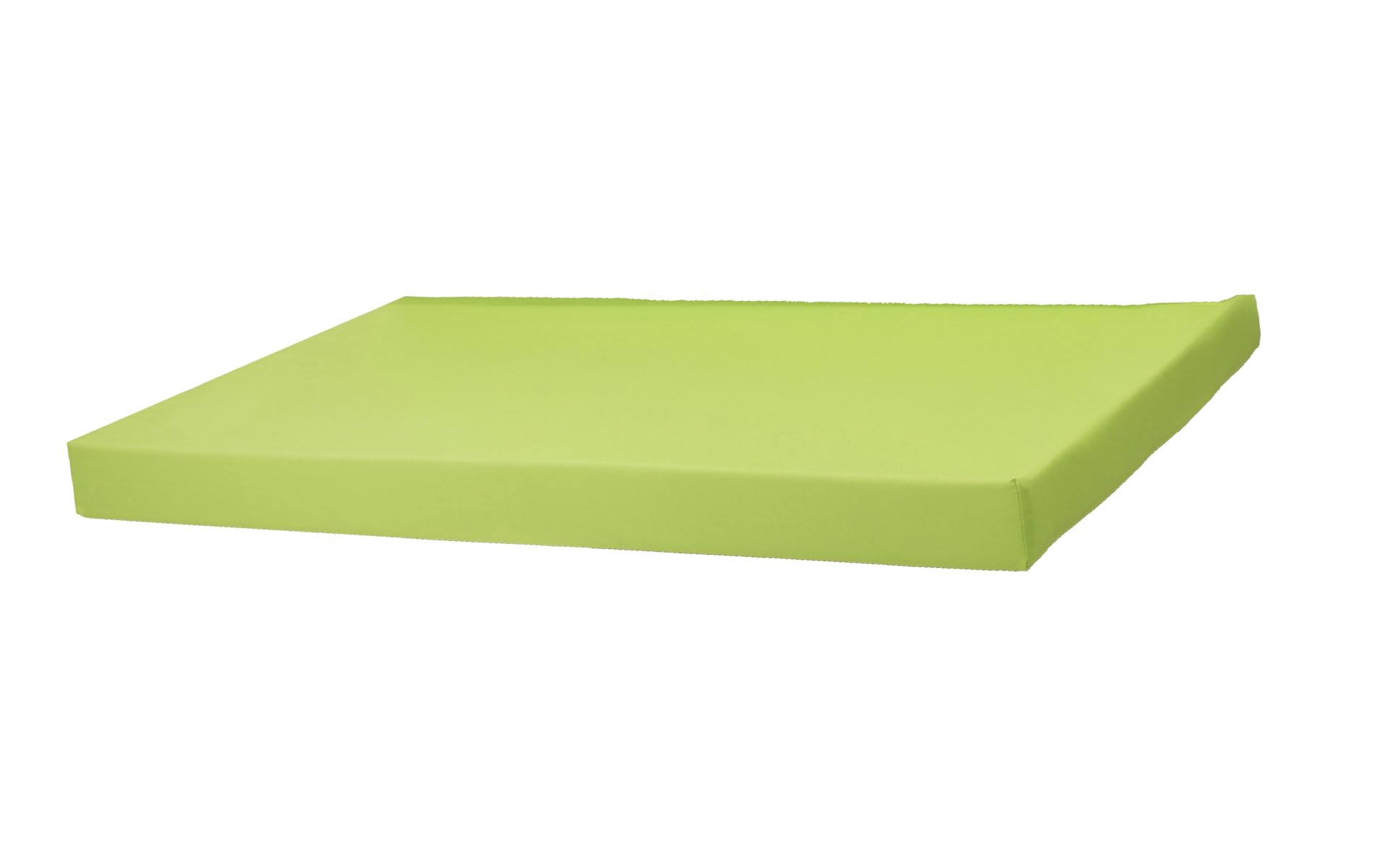 Fodera per cuscino da panca da giardino Fodera per cuscino per altalena da giardino resistente resistente alle intemperie, Fodera molte misure (Lime, Copricuscino 140x60x7cm)