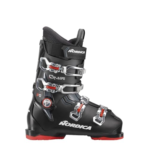 Collezione: 2024 NORDICA SCARPONI SCI UOMO 05066002 7T1 THE CRUISE 80 NERO/ANTRACITE/ROSSO (43 2/3-28)