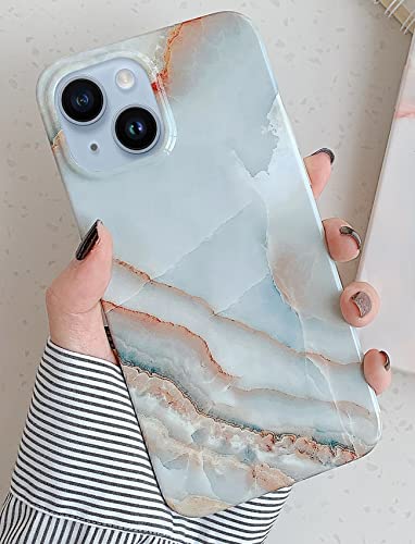 Coque iPhone 14 Plus marbre gris pour un style élégant au quotidien - 6