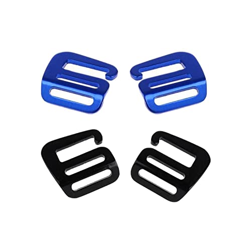 Hebillas de cinturón ajustables de 25 mm para solucionar correas flojas en maletas