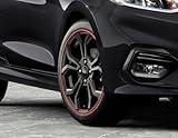 Ford Genuine Fiesta Mk8 17'' Alloy Wheel 6x2 Spoke 7J Black With Red Ring 2327911