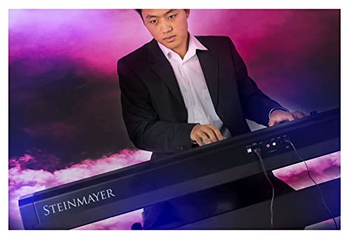 Steinmayer P-60 SM piano de scène home set noir - Les Beatles, Paul McCartney, John Lennon, RIngo Starr, George Harrison Steinmayer P-60 SM piano de scène home set noir – Image 4