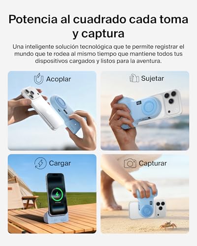 Montaje en trípode con cable USB C retráctil para smartphone y vídeo 2