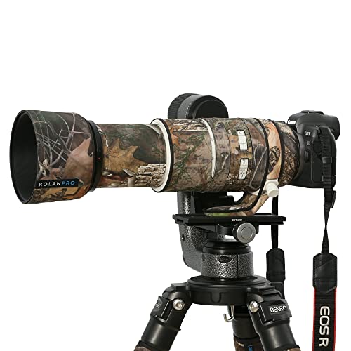 ROLANPRO Waterproof Lens Cover for Canon RF 100-500mm F/4.5-7.1 L is USM Camouflage Rain Cover - Protect Your Lens with Style and Functionality #10 by Rolanpro - Used condition - CA$57.75