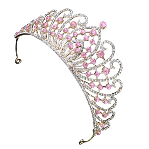 Couronne mariage baroque VICASKY : bijou de tête haute finition - 2