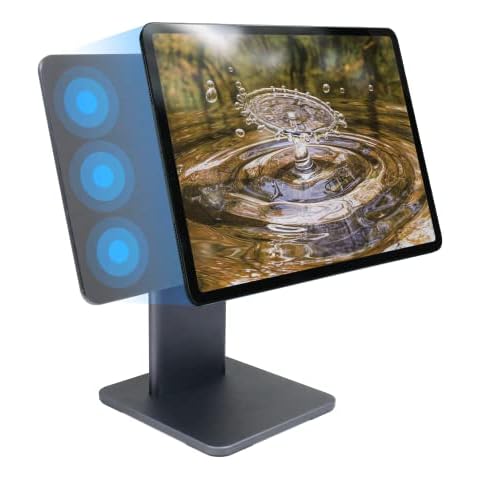 Expert Connect Magnetic iPad Stand Hub Docking Station for iPad Air 10.9-inch (2020-2022), iPad Pro 11-inch (2018-2022) | 60W USB-C DP, 4K@60Hz HDMI, 5Gbps USB A, 3.5mm Audio, Card Readers Cover