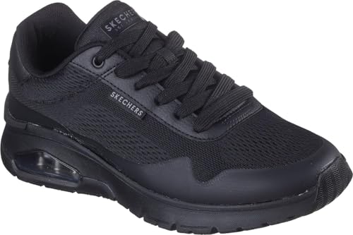 Skechers Uno Flex-Spring On Air, Zapatillas de Deporte Hombre, Negro, 47.5 EU