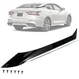 Rear Pillar Molding Trim Panel Compatible with Nissan Maxima 2016-2021 Replaces 78872-4RA0A 78872-9DD0A 78872-9DD0B 78872-9DJ1A Right Side