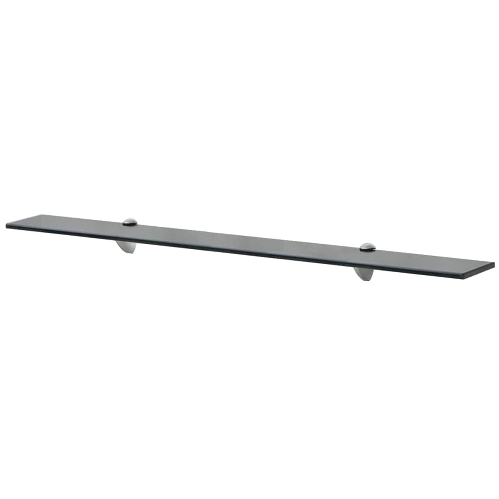Homgoday Estantes flotantes de cristal, 90 x 10 cm, 8 mm, armario librería, vitrina, librería vertical, ahorra espacio, estantería de suelo, para salón, estudio, modelo 3051508