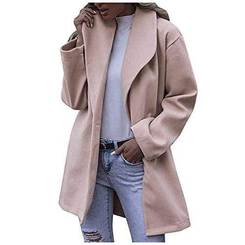 Meggsnle Steppmantel Damen Winterjacke Damen Leder Bequem Regenjacken...