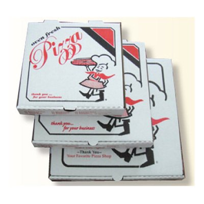 12 Inch Corrugated Pizza Box Printed 50 CT