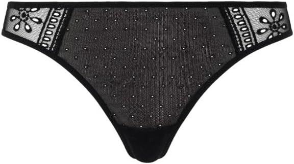 Passionata by Chantelle Prisca Briefs Mid Rise Tanga Knickers Briefs Lingerie Black