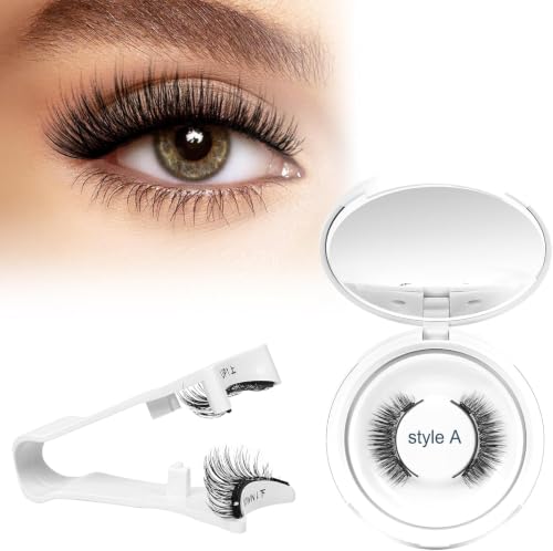 Higu clace Magnetic Eyelashes with Applicator Reusable Magnetic Lashes(A10)