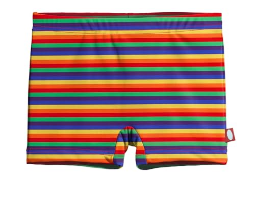 Image of Girls UPF 50+ Printed Swim Boy Shorts