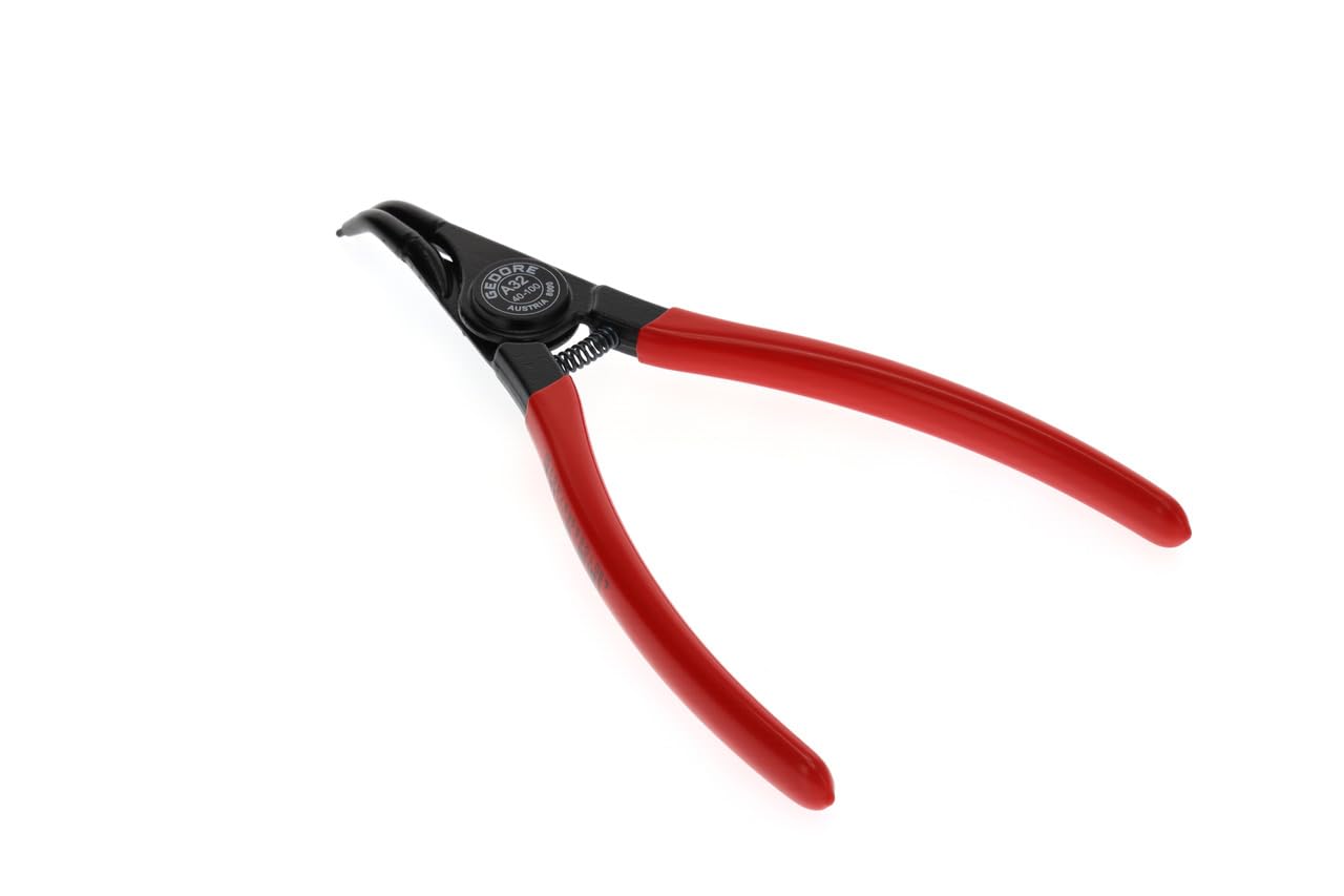 GEDORE 8000 A 32 Circlip Pliers for External retaining Rings, Angled 45 Degrees 40-100 mm