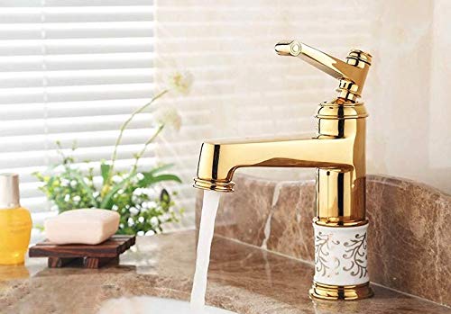 24x7 eMall Brass Gold White Aura Florina Petite Heavy Single Lever Copper Basin Mixer with 2 Braided Connection Pipes (Aura Florina, 450 mm, Small, 7 Inches Height) (B08KTKGX1C) Amazon Price History, Amazon Price Tracker