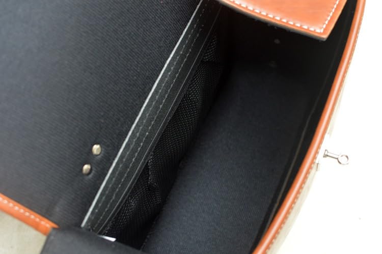 Amazon.co.jp: 防水 サドルバッグ レトロ自転車レザーリアラックバッグ