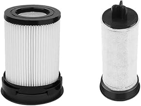 Trade-Shop 2 in 1 Kit: HEPA Filter Compatible with Miele Triflex HX2, HX2 Pro, HX2 Racer, HX2 Sprinter, HX2 Cat & Dog Handheld Vacuum Cleaner