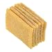 M METERXITY 10 Pack Rubber Residue Eraser - Cleaning Tool for Removing Adhesive Glue from Paper Plastic, Apply to Art Craft (Yellow, 7cmx5cmx0.7cm)