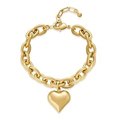 01-Matte gold heart