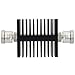 SA75DFDF50W-06 6 dB Fixed Attenuator 7/16 Female (Jack) to 7/16 Female (Jack) Directional Up to 7.5 GHz Rated to 50 Watts, Heatsink Body, 1.45 VSWR
