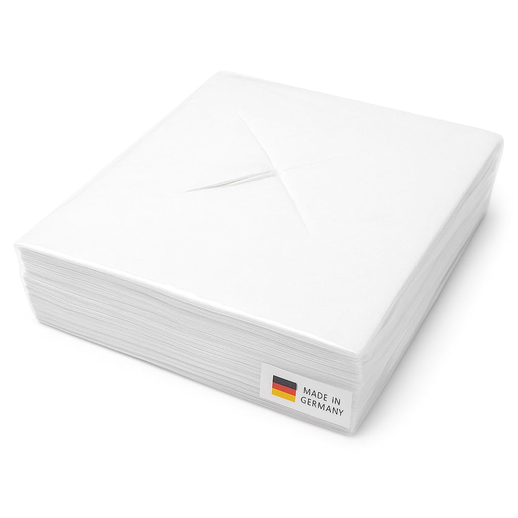SPARPAKET 1000 Stück Massage-Gesichtsauflage (10x100er Pack) Nasenschlitztücher 300x210mm