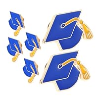 Healeved 6 pezzi Spilla Cappello Laurea Distintivo Commemorativo in Accessorio per Studenti Scuola Superiore e Università Facile Indossare per Cerimonie e Speciali