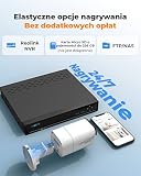 Reolink 4K Inteligentna Kamera Monitoringu PoE z Detekcją Ludzi/Pojazdów, Zewnętrzna Kamera CCTV IP z Inteligentnymi Alertami o Ruchu, Nagrywaniem Audio, Slotem Karty microSD, 810A 2 paczki