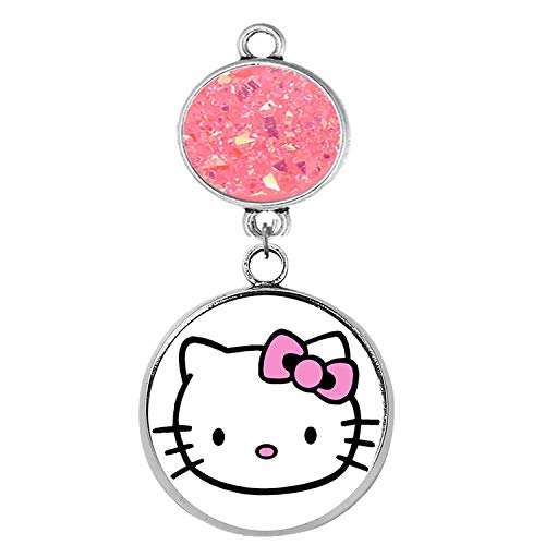 Mossy Cabin Handmade Hello Kitty Bling (Hello Kitty) (Hello Kitty Fan Or Light Pull With Pink Charm) #TOP1