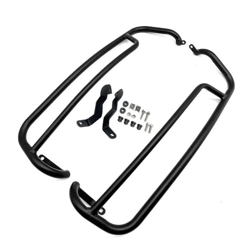 DZNEFYUP Sturzbügel Für Vespa GTS 125 300 GTS125 GTS300 GTV300 2007 2008 2009-2022 2023 Motorrad-Motorstoßstangenschutz Sturzbügel Verkleidungsrahmenschutz(Schwarz)