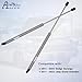 AiYiGu 5511 6485 Front Hood Bonnet Struts Shocks Lift Supports Gas Spring Compatible with 2011-2022 Jeep Grand Cherokee & 2011-2024 Dodge Durango, 2 PCS