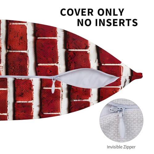 Housses de coussin en lin brique - Rénovez votre canapé terni